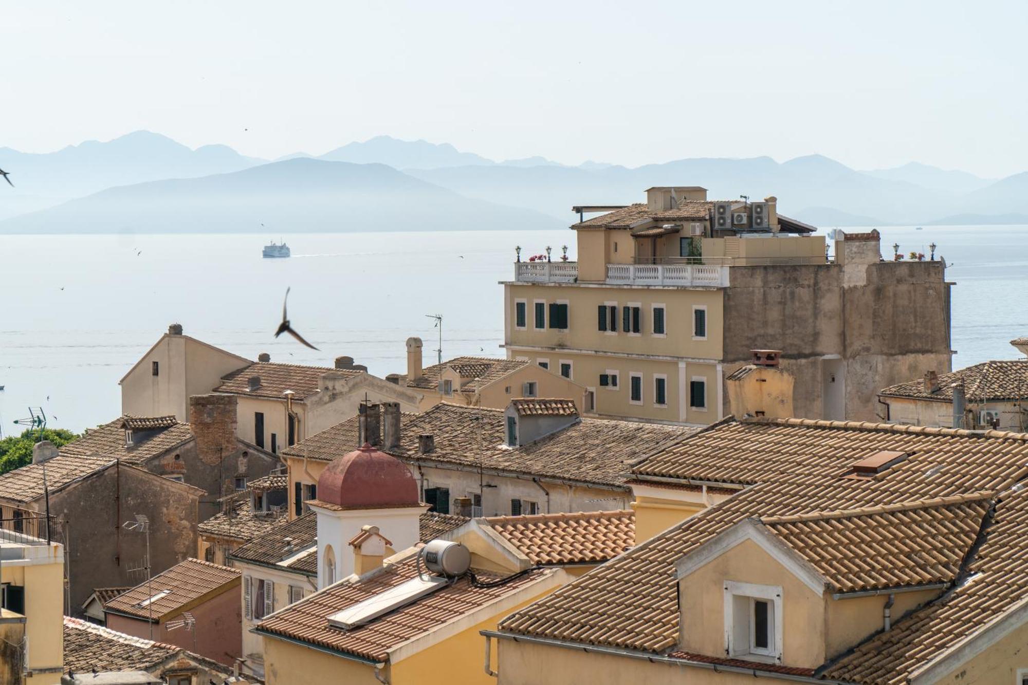 Corfu Panoramic View All The City Exterior photo