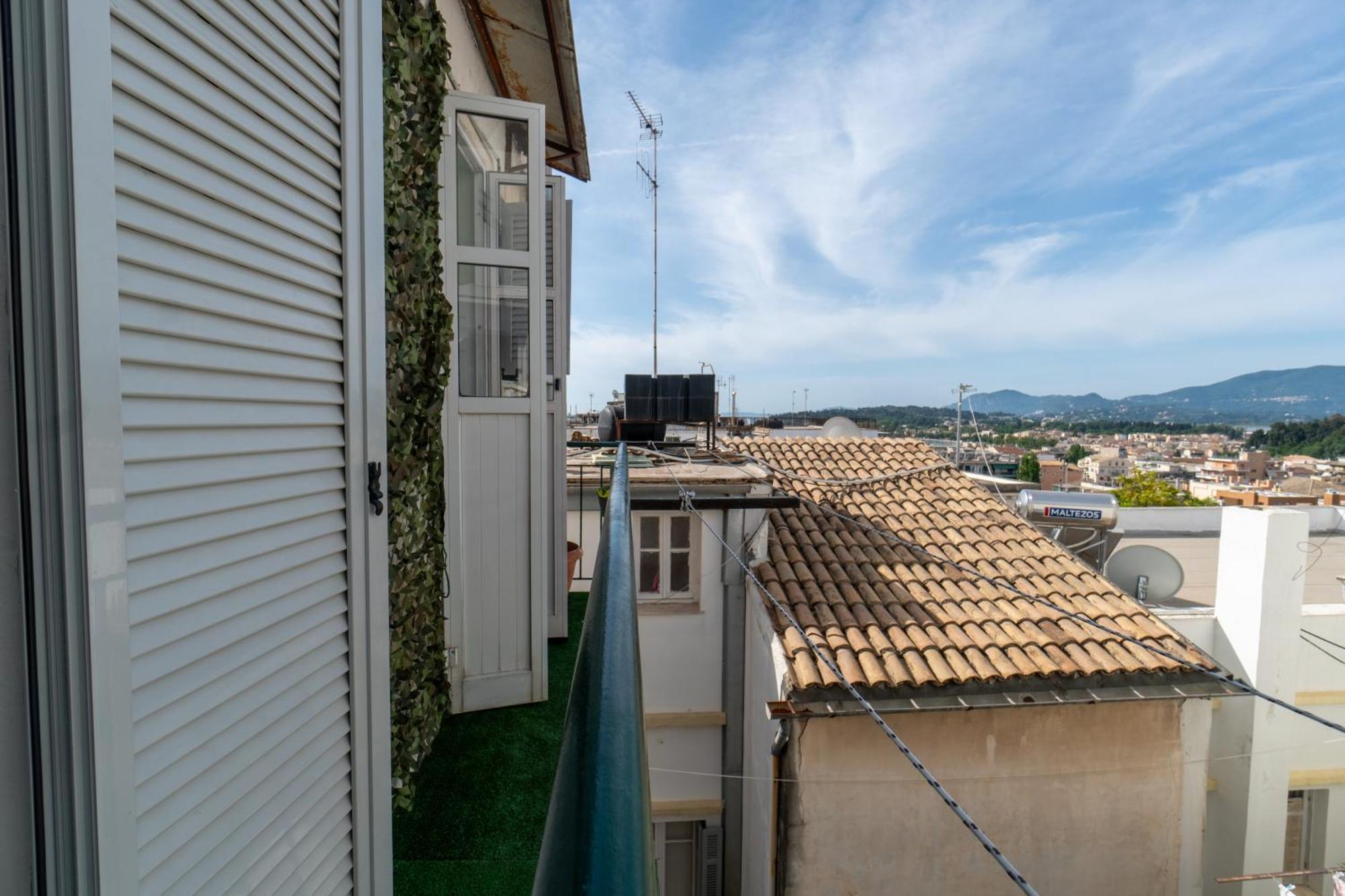 Corfu Panoramic View All The City Exterior photo