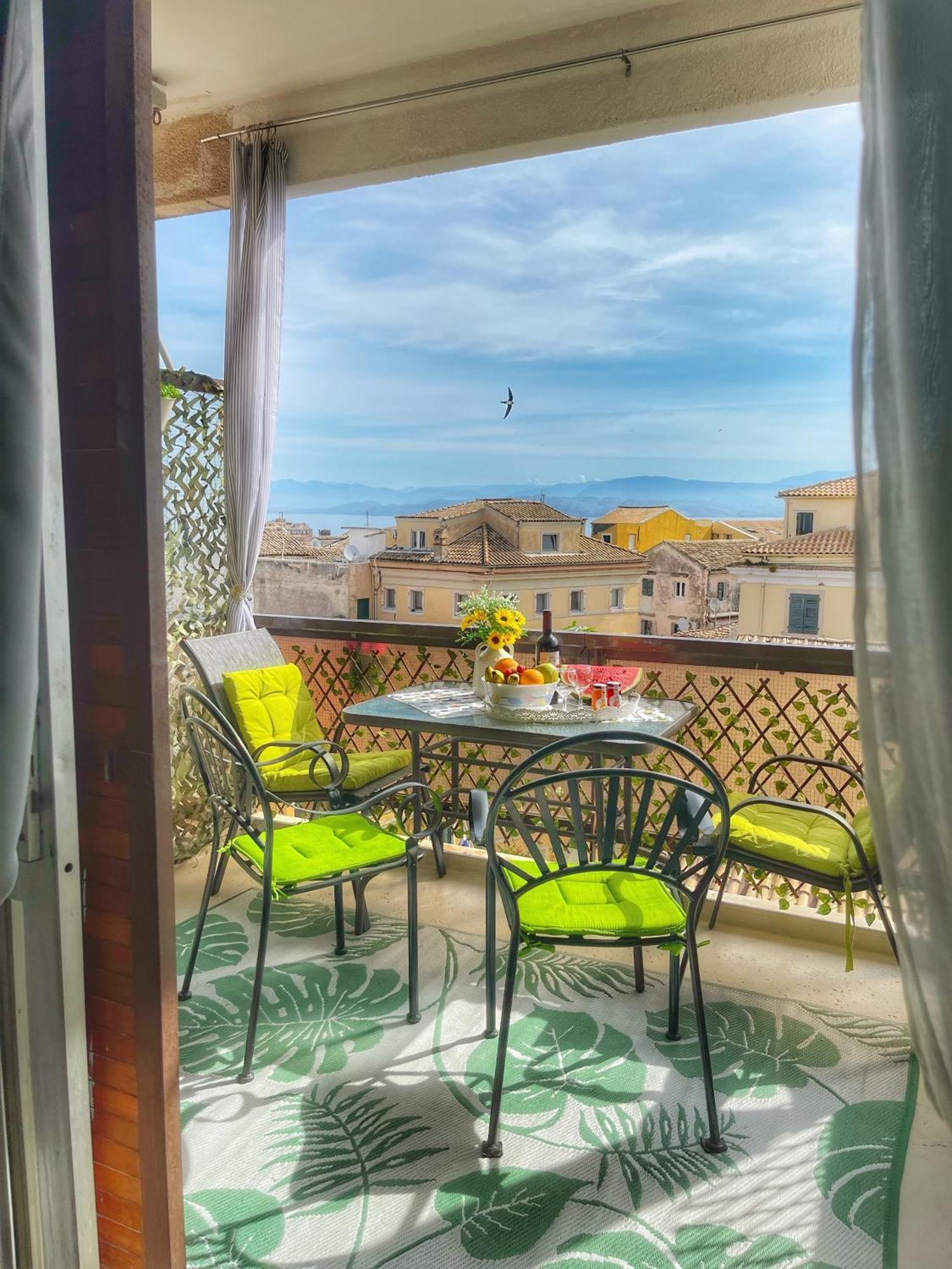 Corfu Panoramic View All The City Exterior photo